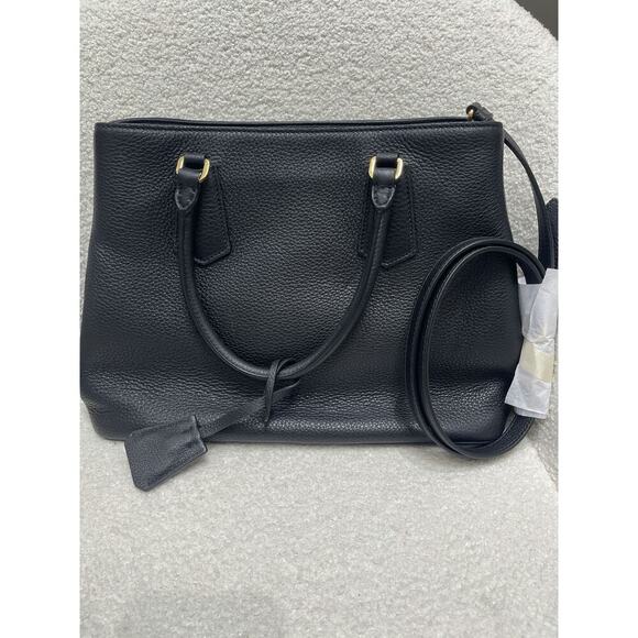 Prada Vitello Phenix Leather Handbag in Black - Brand New with Tags - Picture 2 of 6